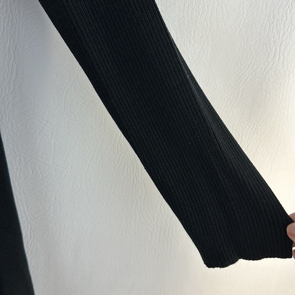 Eileen Fisher Open Silk Knit Cardigan, PL - Picture 4 of 7